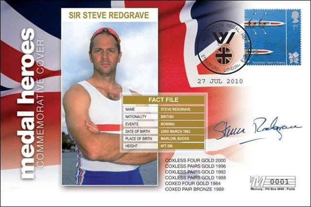 Medal Heroes Sir Steve Redgrave Comm. Cover